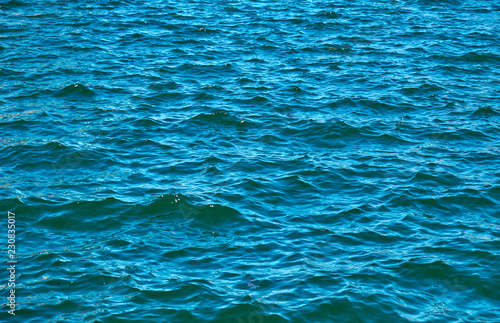 blue sea water as background 