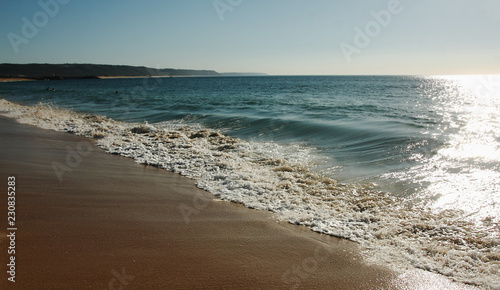 Beautiful ocean beach in Portugal