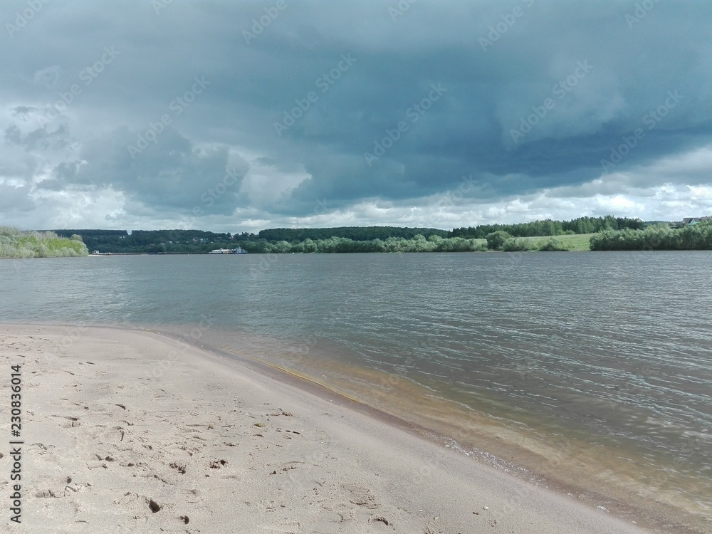 Fototapeta premium beach and sea