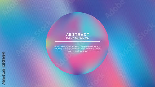Abstract background holographic ball