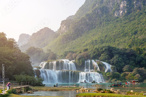 Vietnam Ban Gioc(Banyue) Waterfall