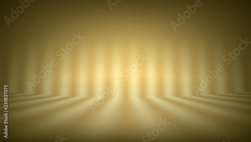 Soft Yellow Photo Studio Strip Lights Room