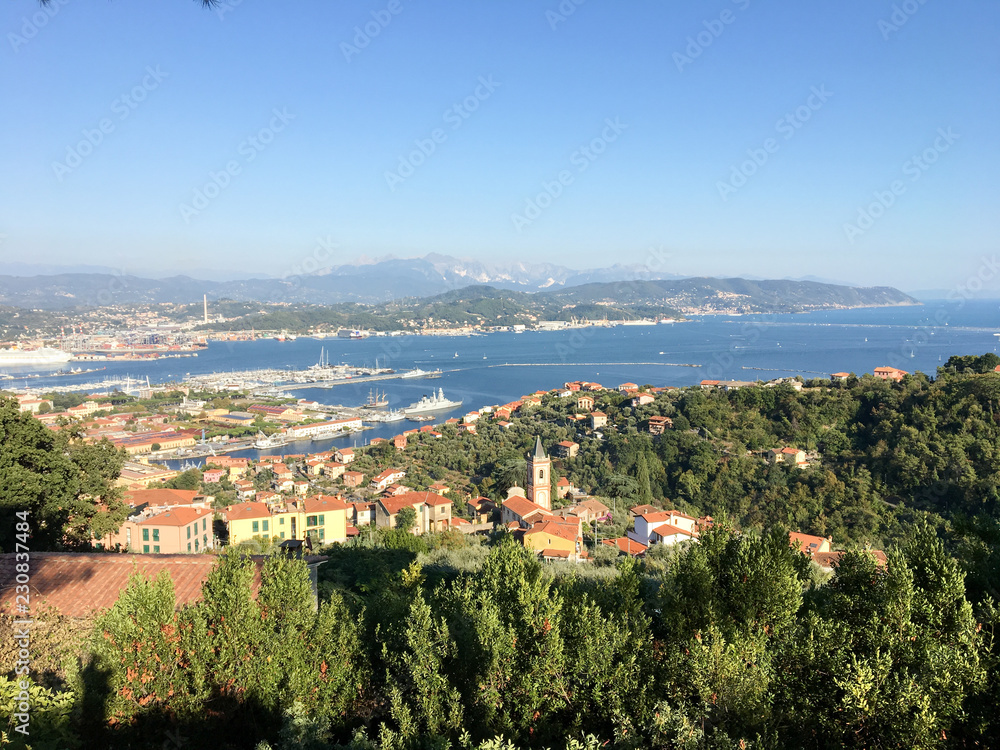 View of La Spezia, Liguria, Italy, Europe