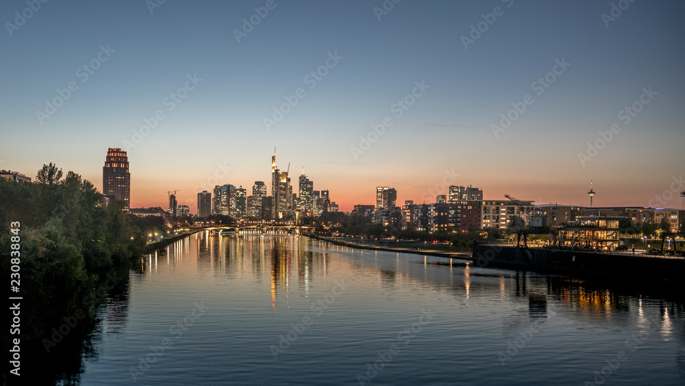 Fototapeta premium city of frankfurt/ main