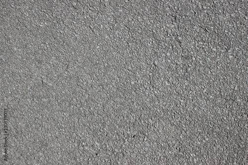 Asphalt pavement surface texture detail close up