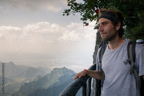 tourist in Yongding, Zhangjiajie, china