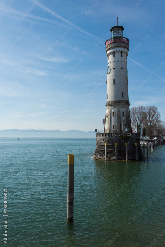 Lindau harbour entrance