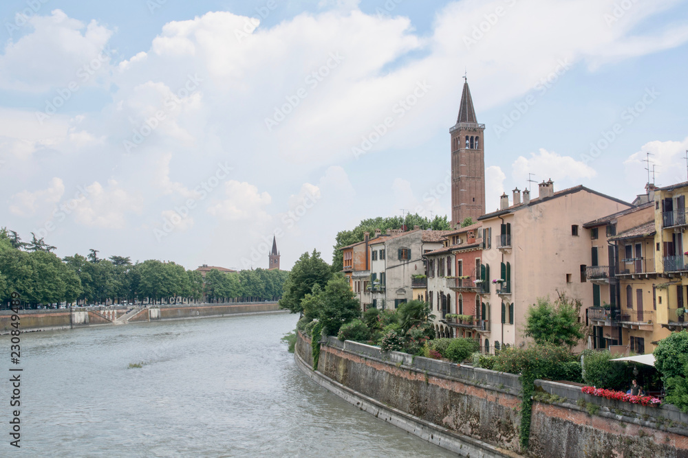 Obraz premium View of Verona Italy