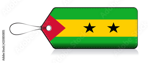Flag of Sao Tome and Principe, flag label