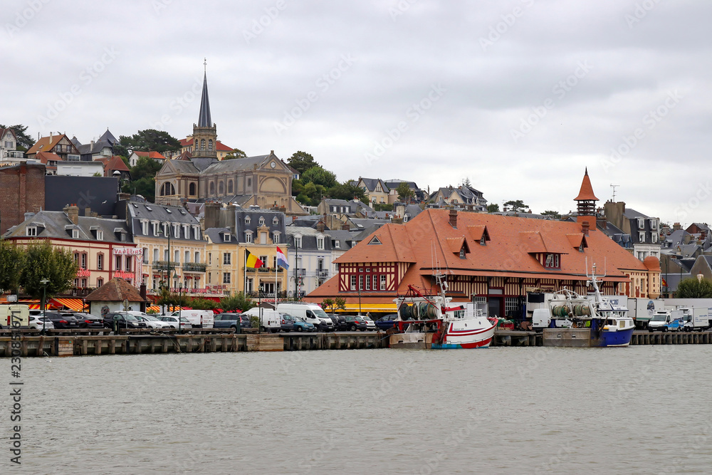 trouville view from the river