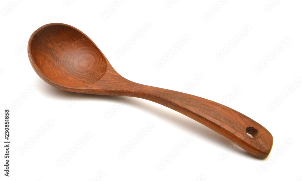 wooden spoon isolated on white background wooden spoon isolated on white background