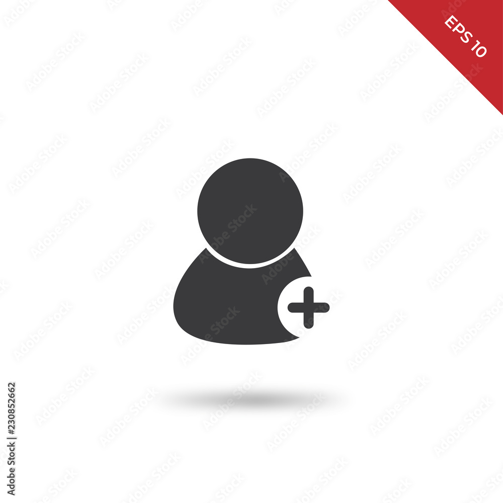 Add contact vector icon Add contact vector icon