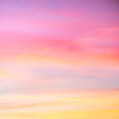 Sky in the pink and blue colors. effect of light pastel colored of sunset clouds
cloud on the sunset sky background with a pastel color
