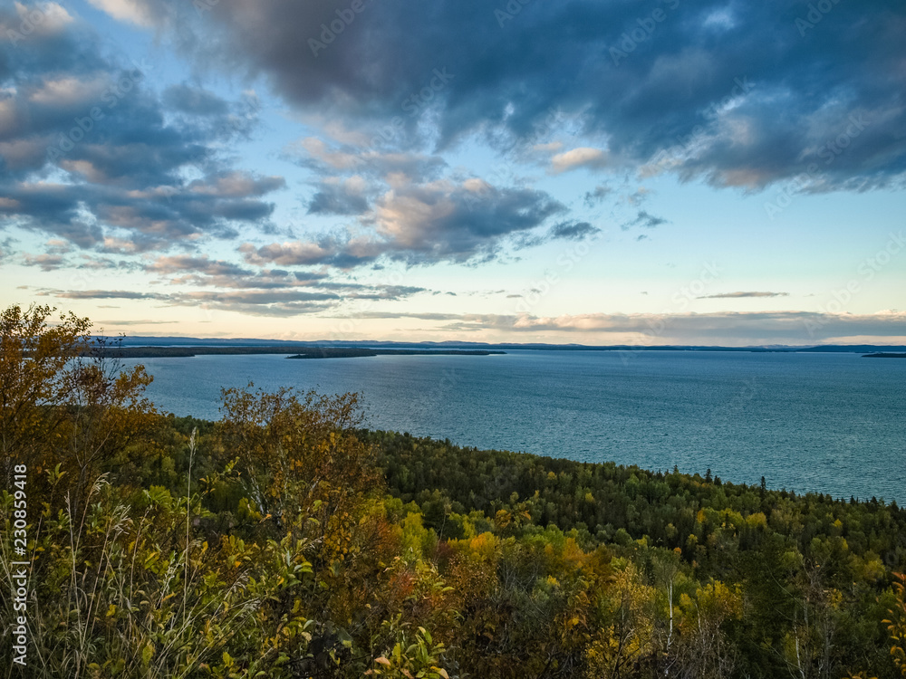 View of the Huron Bay, Manitoulin Island