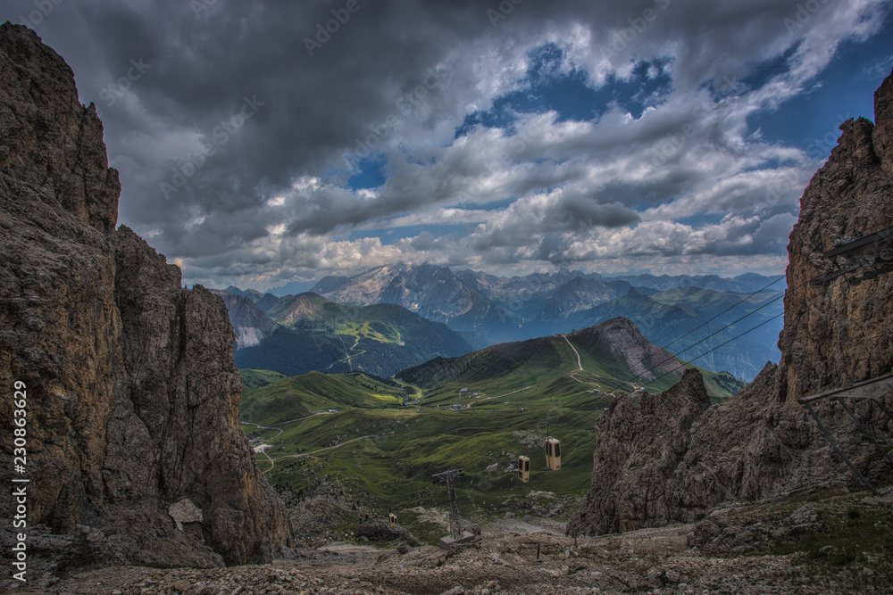 Sassolungo dolomites