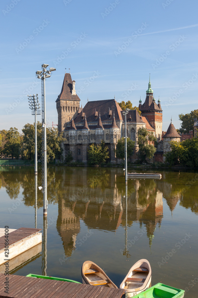 Obraz premium Budapest. Hungary. Vaydakhunyad.