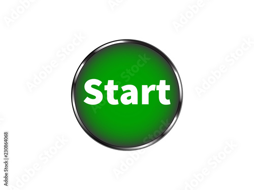 green start button