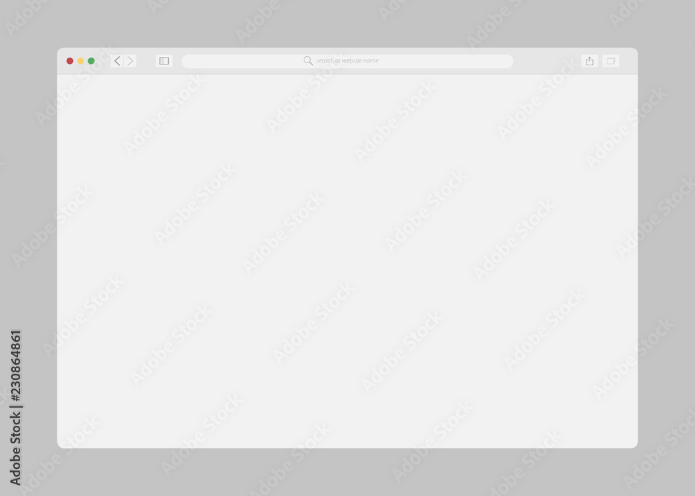 Simple browser window, flat vector. Browser Window Flat Vector Icon Window Internet browser. Simple, flat style. Graphic vector illustration. Simple browser window, flat vector. Browser Window Flat Vector Icon Window Internet browser. Simple, flat style. Graphic vector illustration.