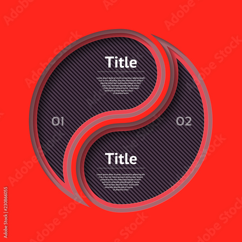 Abstract infographics number options template. Vector illustration. Can be used for workflow layout, diagram, business step options, banner, web design. Business data visualization. Process chart.