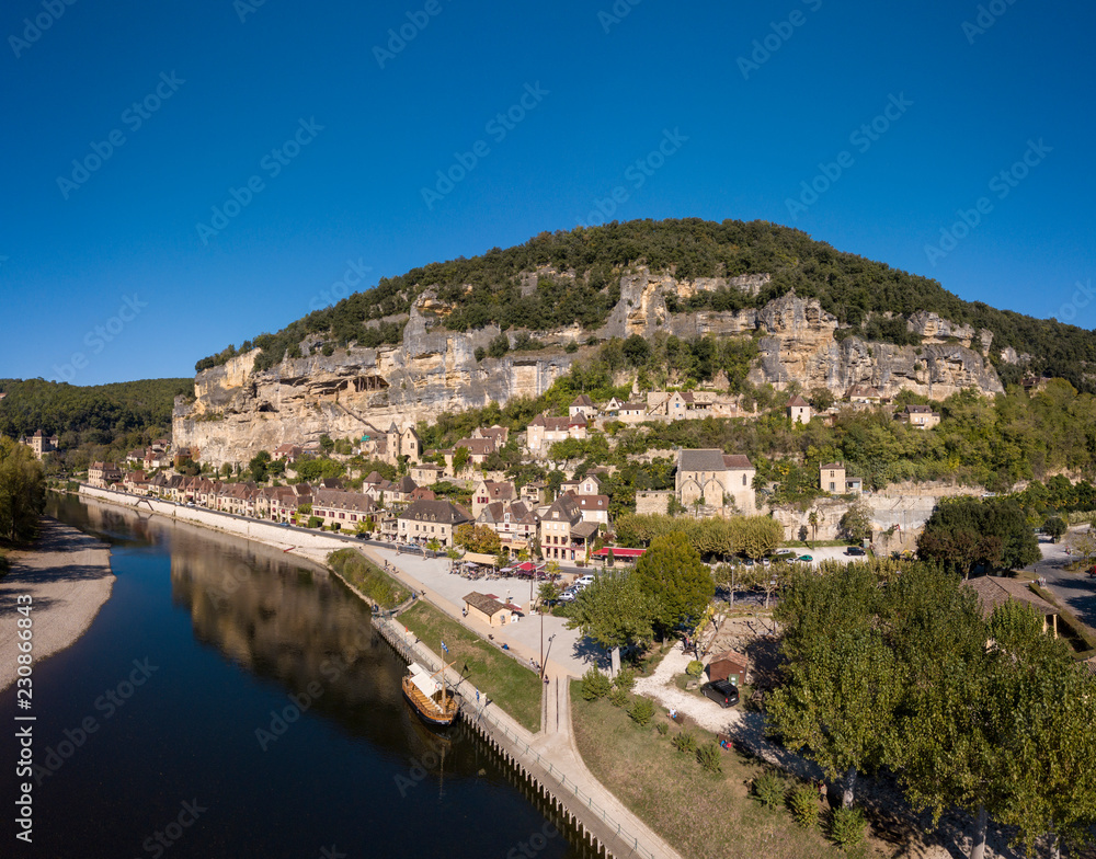 La Roque-Gageac, one of the most beautiful villages of France