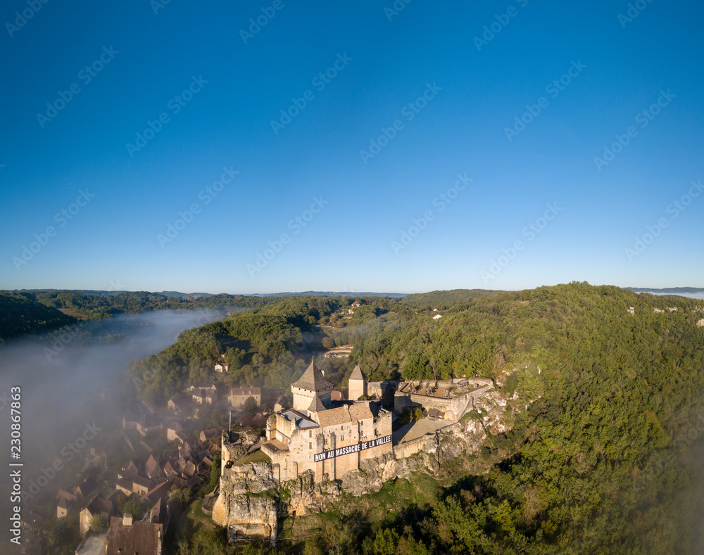 Castle of Castelnaud, Castelnaud, Dordogne, Aquitaine, France