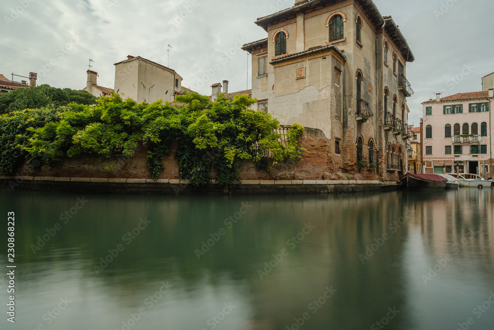 View on Small canal in Venice