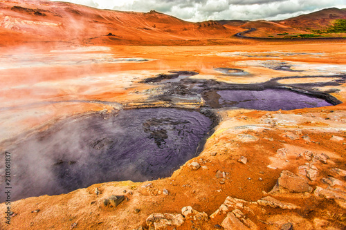 Paisaje Volcanico Islandia