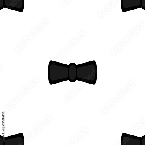Bow tie seamless pattern. F...