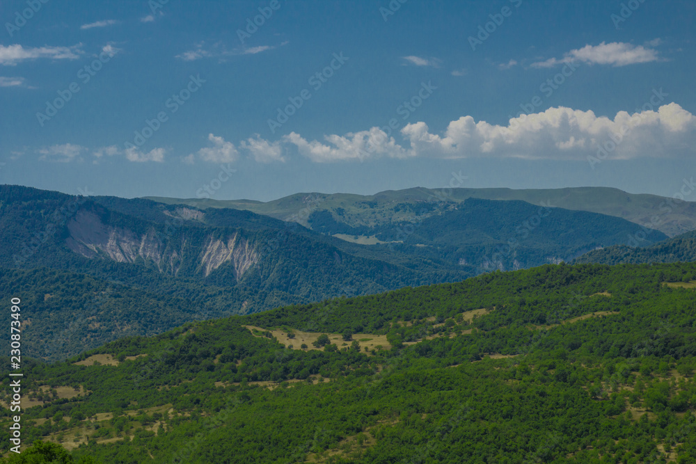 Fototapeta premium Piękny wschód słońca w górach