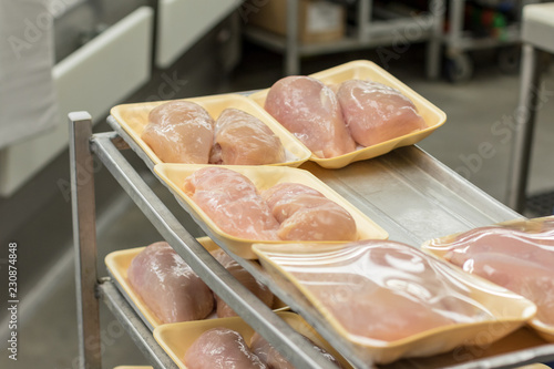 Freshly Processed Chicken Breast