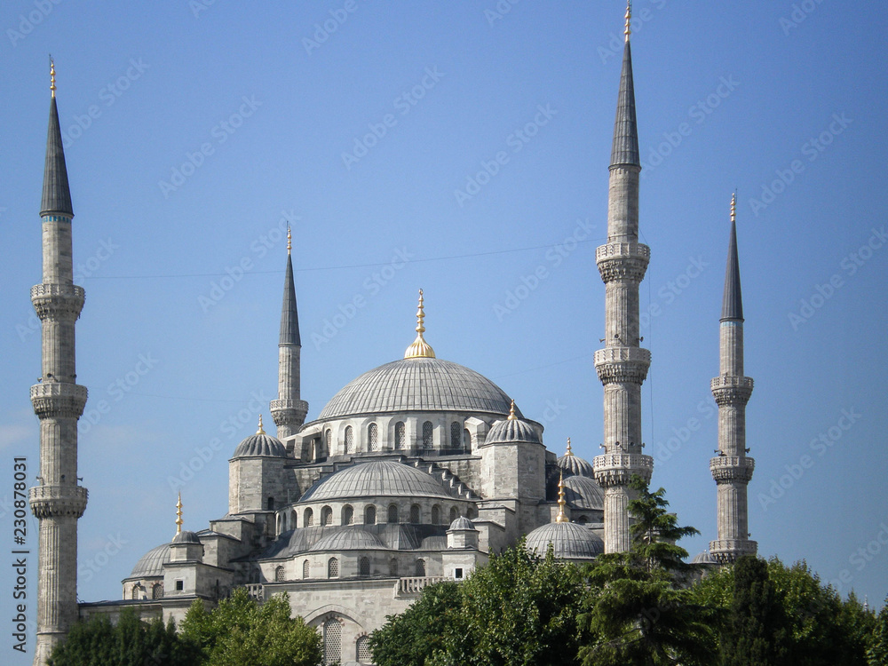 BLUE MOSQUE IN ISTANBUL