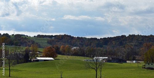 Paoli Peaks in the fall photo