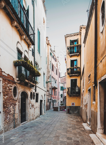 Narrow street in Venice  © Darja
