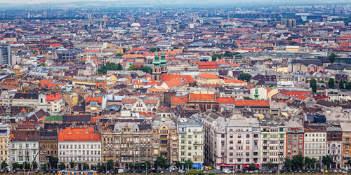 Panorama Cityscape of Budapest Inner City photo