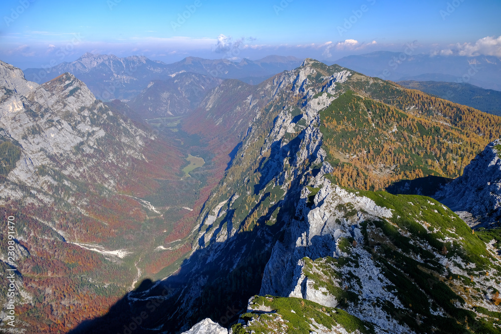 Krma valley in Slovenia