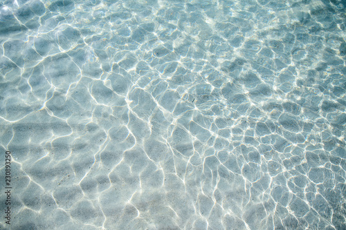 clear sea water by the beach