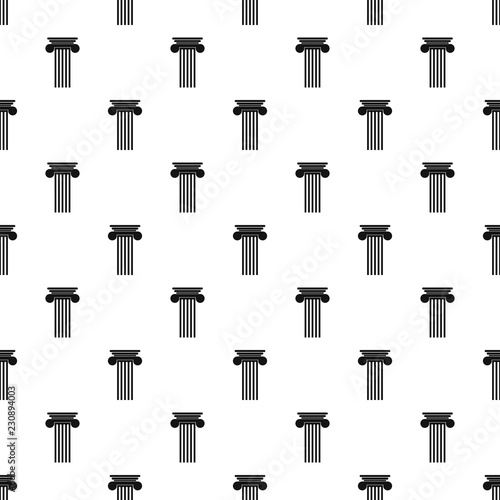 Polyhedral column pattern seamless vector repeat geometric for any web design