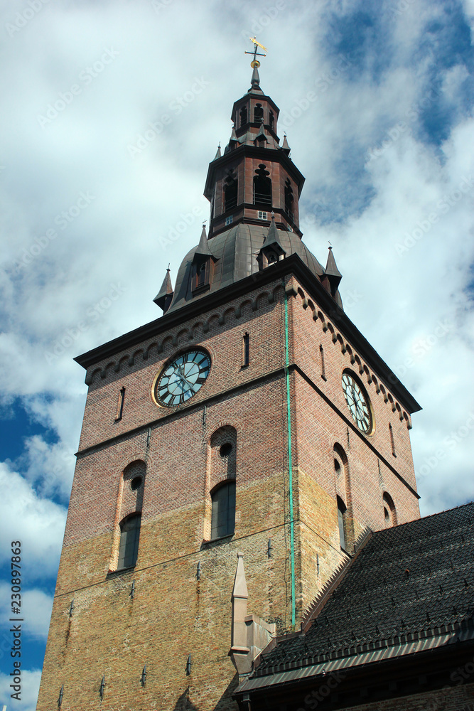 Domkirke Cathedral in Oslo, Norway