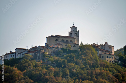 Croatia. Between Mosenica Draga and Medway. Monastery of St. Anton photo
