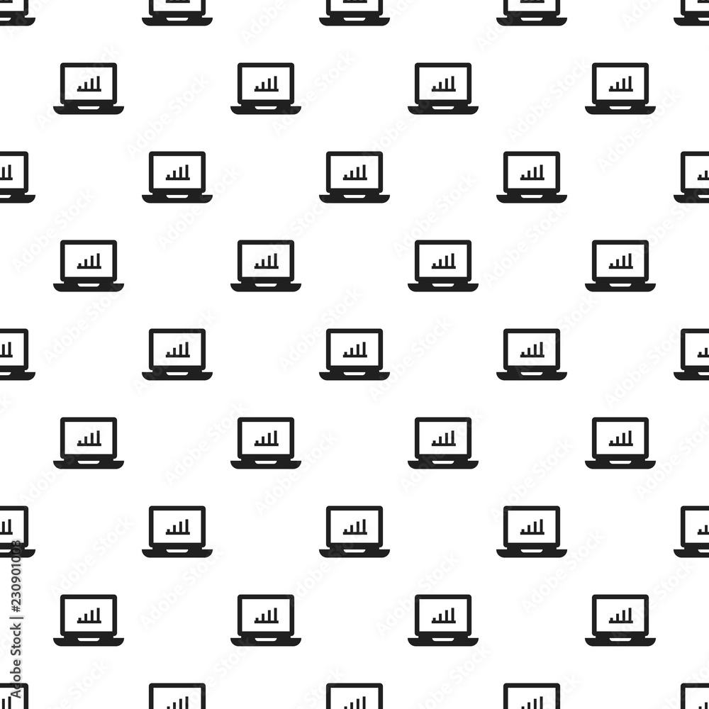 Laptop pattern seamless repeat background for any web design Laptop pattern seamless repeat background for any web design