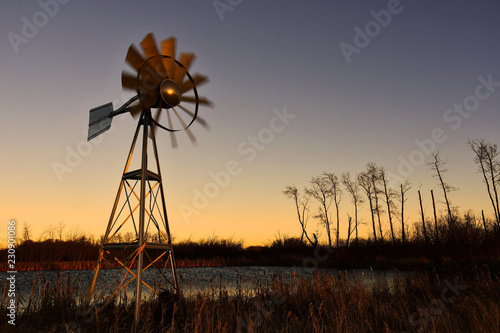 Old Agricultural Windmill