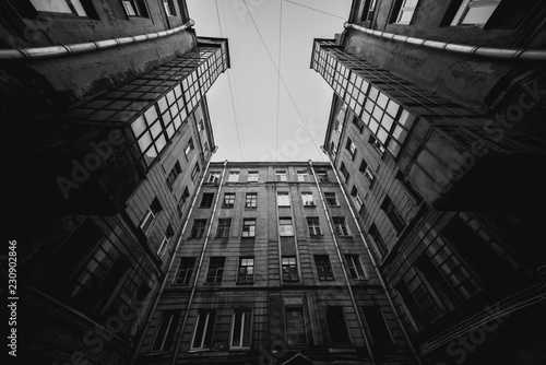 Old house in the center of St. Petersburg