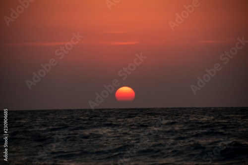 Fototapeta Naklejka Na Ścianę i Meble -  Sunset Rhodos