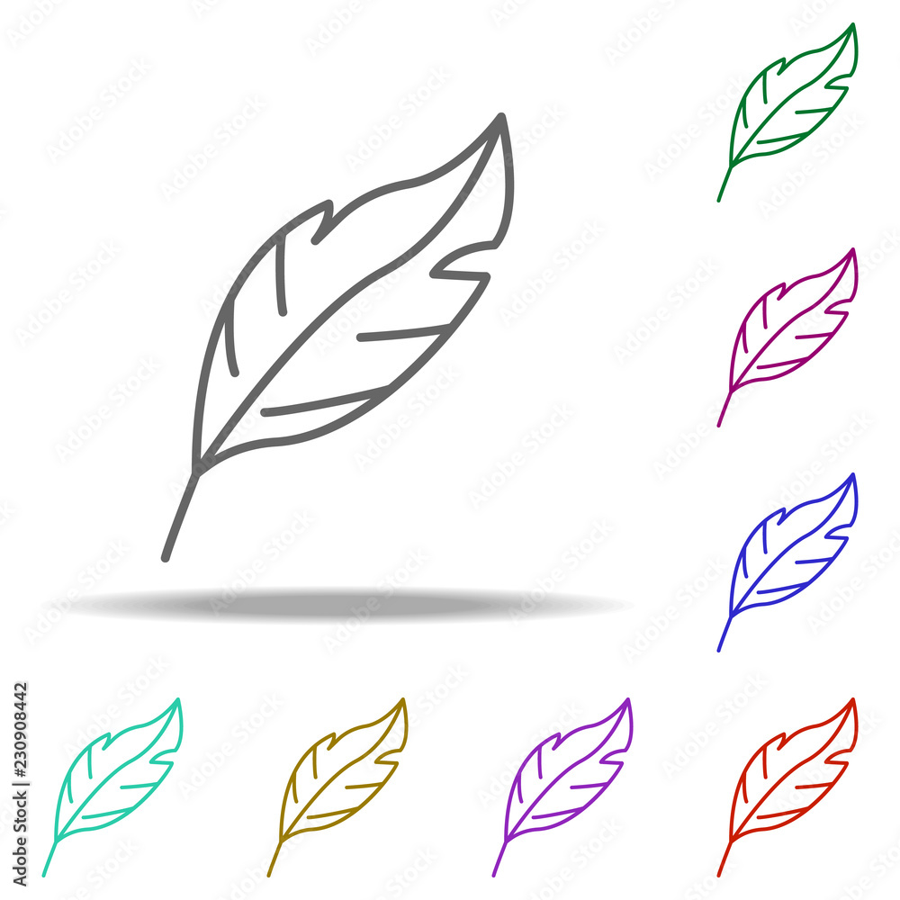 Eagle feather,indian icon. Elements of Thanksgiving day in multi color style icons. Simple icon for websites, web design, mobile app, info graphics Eagle feather,indian icon. Elements of Thanksgiving day in multi color style icons. Simple icon for websites, web design, mobile app, info graphics