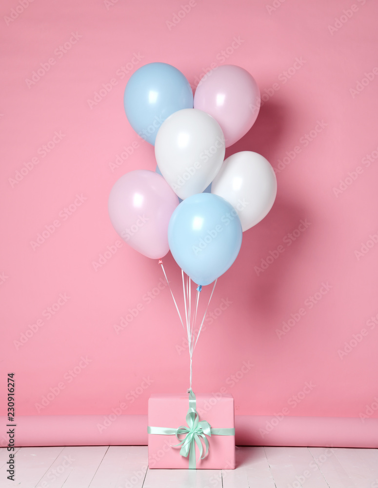 PartyWoo Pastel Balloons, Pastel Pink Balloons, Pastel Blue Balloons,  Pastel