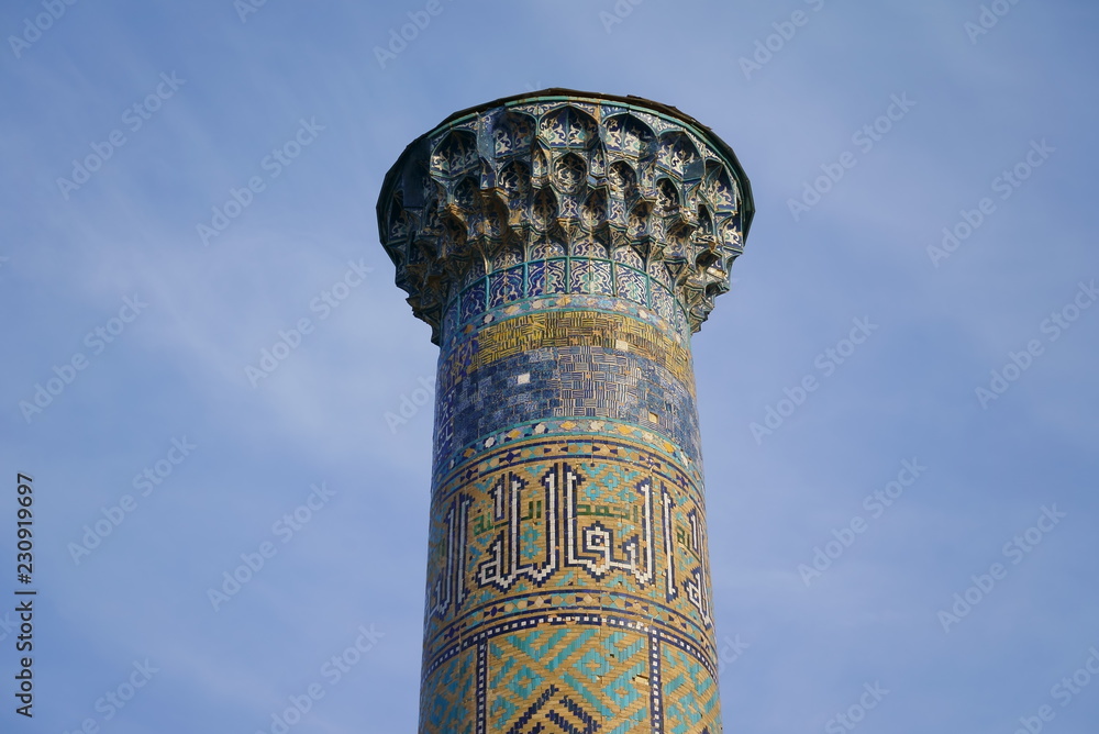 minaret, tower, patterns, Islam