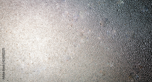 background. water drops on gray metal