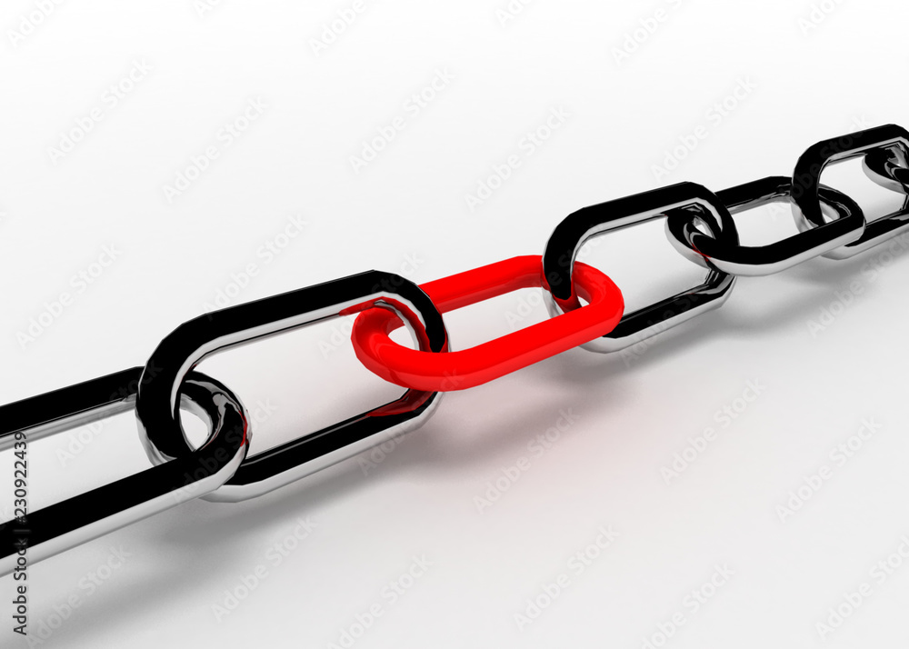 Obraz premium chain concept