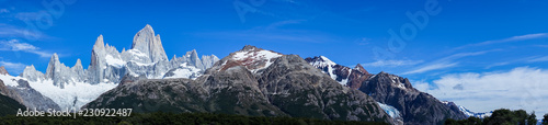Mt. Fitz Roy, Beautiful Mountains of the Patagonia Region of Argentina