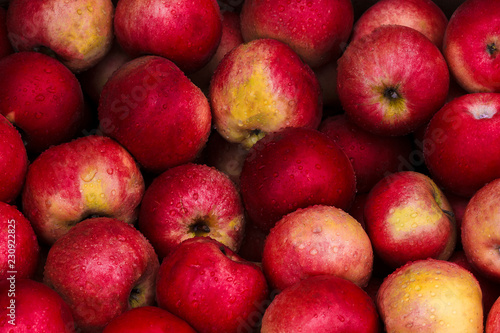 Apples arter rain
